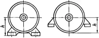Изображение публикации "Высота до центра вала электродвигателя"