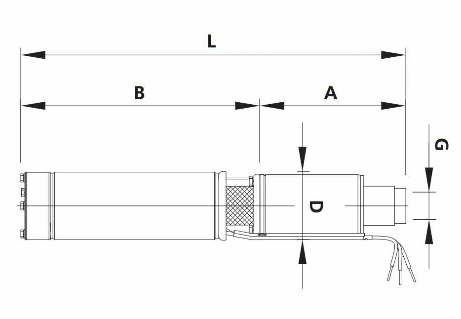 Размеры товара ЭЦВ 4-2,5-65
